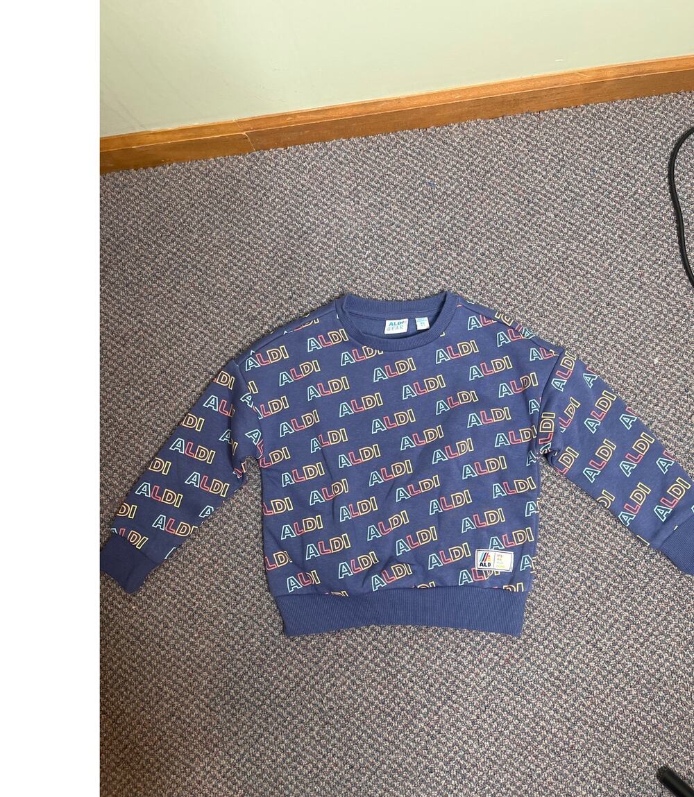 Aldi Gear Kids Crewneck Sweater XS 4/5